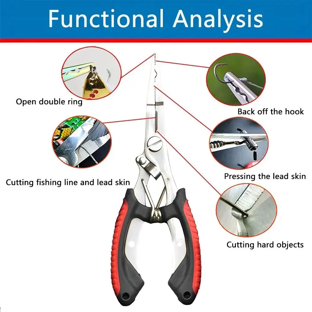 스테인리스 스틸 낚시용 플라이어, 낚싯바늘 제거 도구, - Fishing Hook Sharpener 리뷰 및 가격
